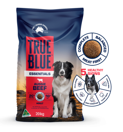 TRUE BLUE DOG FOOD